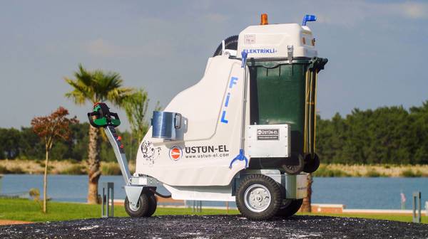 FIL BATTERY POWERED ROAD SWEEPER MACHINE (24V~48V)