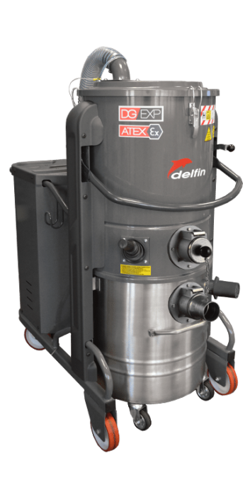 DELFIN DG 50 INERT- WET & DRY VACCUM CLEANER- THREE PHASE