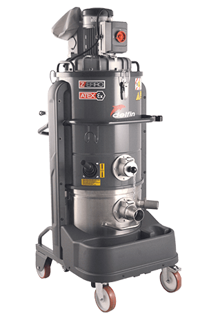 DELFIN ZFR 75 INERT- WET & DRY VACCUM CLEANER- THREE PHASE
